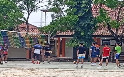 kegiatan Exstrakurikuler voli