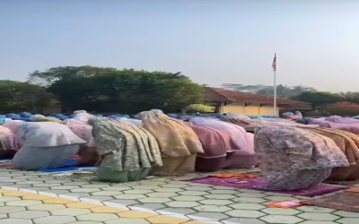 Program Shalat Dhuha Berjamaah di SMP Negeri 2 Mirit